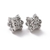 Eco-friendly Brass European Beads KK-D079-09P-1