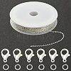 DIY Chain Bracelet Necklace Making Kit DIY-YW0007-05S-1