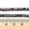 Electroplate Transparent Glass Beads EGLA-B013-02A-FR13-4