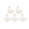 Alloy Enamel Pendants ENAM-T009-65-RS-5