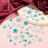 48Pcs 24 Styles Alloy Enamel Pendants ENAM-TA0004-14-6