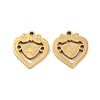Ion Plating(IP) 304 Stainless Steel Pendants STAS-I309-09G-1