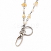 304 Stainless Steel ID Card Neck Strap Card Holder AJEW-PH01412-02-2