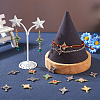 48Pcs 12 Styles Rack Plating Alloy Enamel Connector Charms FIND-TA0002-85-7