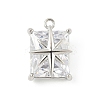 Brass Micro Pave Cubic Zirconia Pendants LS-KK-M326-21P-1