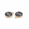Mother's Day Alloy Enamel Charms X-ENAM-T016-11B-RS-3