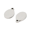 201 Stainless Steel Pendants STAS-Z195-02P-02-2