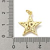 Brass Micro Pave Cubic Zirconia Pendants KK-N254-122G-3