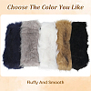 1Pc Faux Fur Fiber Yarn Warmer Headbands COHT-CY0001-01E-5