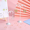 10 Pairs 2 Colors 925 Sterling Silver Earring Hooks STER-BBC0006-50-4