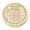 Christmas Series Wax Seal Brass Stamp Head LS-AJEW-M037-01G-23-2