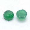 Natural Green Onyx Agate Cabochons X-G-P393-P03-4mm-2
