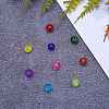 800Pcs 10 Colors Spray Painted Crackle Glass Beads CCG-CJ0001-02-6