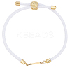 1pc Adjustable Nylon Cord Slider Bracelets for Women BJEW-LP0001-33I-G-1