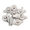 SHEGRACE Brass Snap Clasps XGR0120P-167P-1