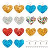 DIY Dangle Earring Making Kit DIY-TA0006-55B-1