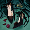 Faux Mink Fur Shoes Buckle Clip AJEW-WH0248-670C-4