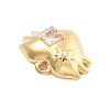 304 Stainless Steel Crystal Rhinestone Pendants STAS-R155-068G-2