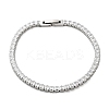 Clear Cubic Zirconia Tennis Bracelet BJEW-M301-01P-02-1