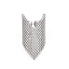 Brass Micro Pave Cubic Zirconia Cuff Rings RJEW-S045-151P-1