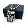 Vintage Punk Animal 304 Stainless Steel Pendant Necklaces KT0388-4