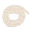 Electroplated Shell Pearl Beads Strands SH-CBA94AD-01-3