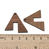 Walnut Wooden Pendants FIND-B042-21C-3