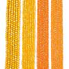 Electroplate Glass Beads Strands EGLA-A044-P3mm-B29-2