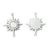 Non-Tarnish 304 Stainless Steel Cabochon Connector Settings LS-STAS-L269-066P-1