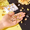 Bee Theme Wooden Stud Earrings WOOD-TA0002-64-6