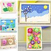 Wood Painting Canvas Panels WOOD-WH0109-07-5