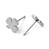 Tarnish Resistant Unisex 304 Stainless Steel Stud Earrings EJEW-E254-05P-2