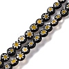 Handmade Millefiori Lampwork Beads Strands LAMP-G164-11I-1