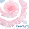 Organza Pleated Lace Ribbon OCOR-WH0097-42C-2