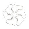 Tarnish Resistant Earrings Findings Original Color 304 Stainless Steel Earring Hooks X-STAS-H011-1