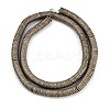 Electroplated Synthetic Non-magnetic Hematite Beads Strands G-H020-M01-21-2