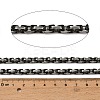 201 Stainless Steel Byzantine Chains SA-E001-14BP-06-2