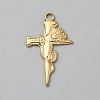 304 Stainless Steel Pendants STAS-WH0060-01-1