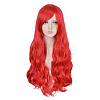 32 inch (80cm) Long Red Wavy Curly Cosplay Wigs OHAR-I015-19-1