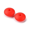 Rondelle Food Grade Eco-Friendly Silicone Focal Beads SIL-F003-07F-4