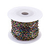 PVD Vacuum Plating 304 Stainless Steel Cable Chains CHS-TA0001-03MC-1