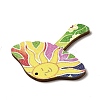 Printed Wooden Pendants LS-WOOD-B007-01B-3