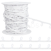 22.5M Nylon Braided Trim with Elastic Button Loops OCOR-BC0006-77-1