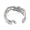 304 Stainless Steel Cuff Rings LS-RJEW-M019-58P-3