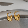 Geometric 304 Stainless Steel Stud Earrings for Women YH9196-2
