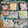 6Pcs 6 Styles Transparent Acrylic Sewing Template AJEW-NB0007-76A-5