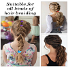 50pcs 5 colors Girl's Hair Accessories OHAR-LP0001-07-3