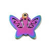 Ion Plating(IP) 201 Stainless Steel Pendants STAS-E176-11M-3