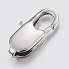 Tarnish Resistant 304 Stainless Steel Lobster Claw Clasps LS-STAS-K167-05P-1