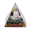 Orgonite Pyramid Resin Energy Generators DJEW-D013-01H-1